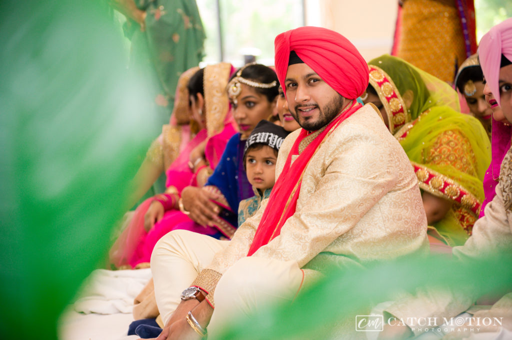 Sikh Groom on wedding day