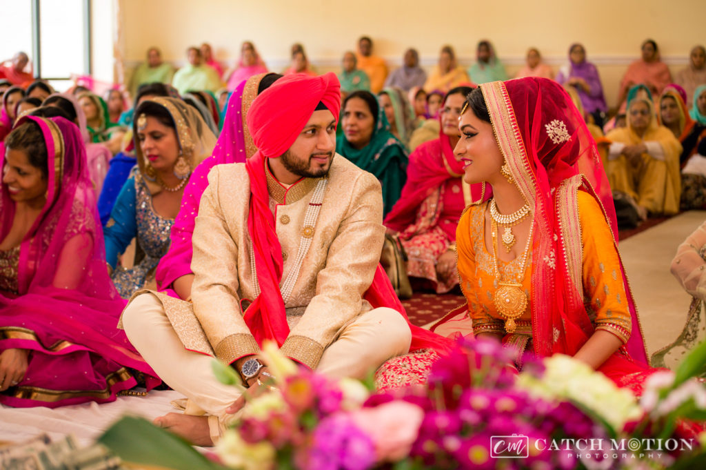 Sikh Wedding Couple after wedding