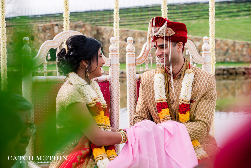 Indian Wedding stone tower winery