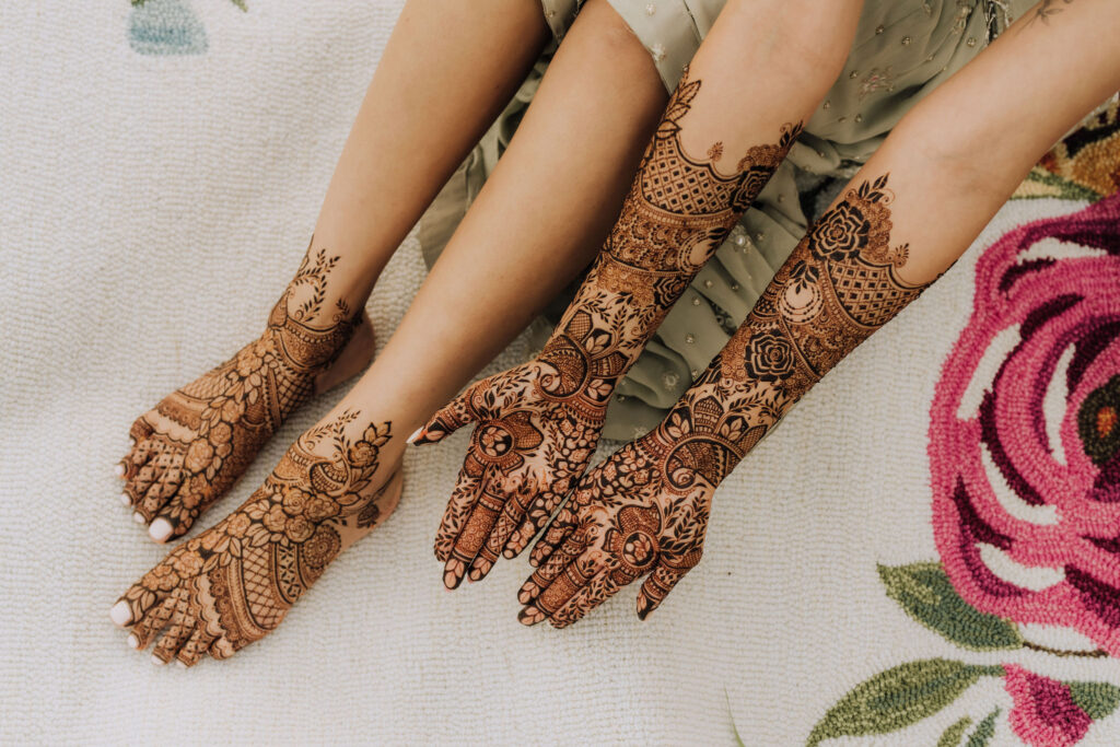 best bridal henna portraits